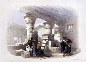 Deir Al-Madinah, Thèbes, de "Égypte et Nubie", Vol.1 - David Roberts