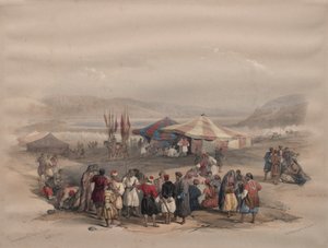 Campement de pèlerins, Jéricho - David Roberts