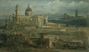 Entrée de Herez, Espagne - David Roberts