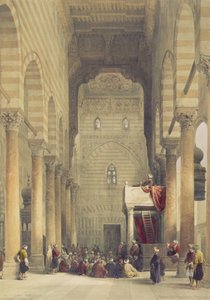 Intérieur de la mosquée des Metwalys, Le Caire, d