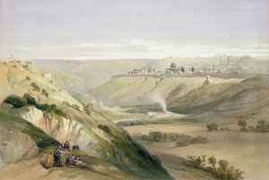 Jérusalem, 5 avril 1839, planche 18 du Volume I de 