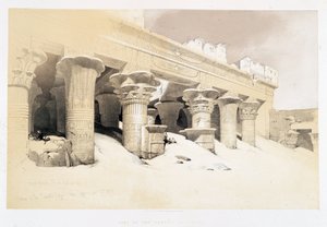 Partie du portique d