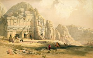 Petra, 8 mars 1839, planche 96 du Volume III de 