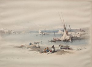 Port de Tyr, 1839 - David Roberts