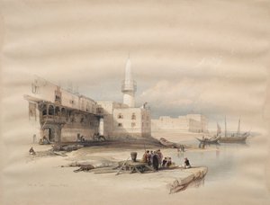 Quai à Suez, 1839 - David Roberts