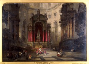 SS Giovanni e Paolo, Venise - David Roberts