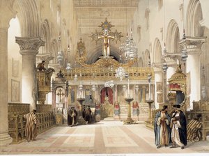 La Chapelle de Sainte Catherine au Monastère du Mont Sinaï, par David Roberts - David Roberts