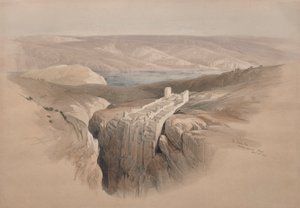 La mer Morte vers Moab, 1839