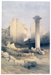 Le Dromos ou Hall central du Grand Temple d