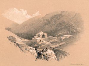 La fontaine de Job, 1855 - David Roberts