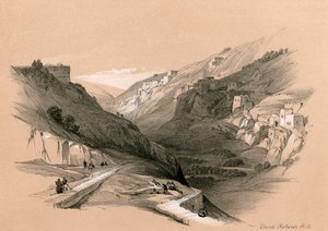 La piscine inférieure de Siloé, 1855 - David Roberts
