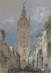 La tour mauresque de Séville, appelée la Giralda, Espagne