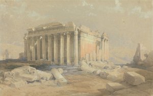 Le temple de Baalbec