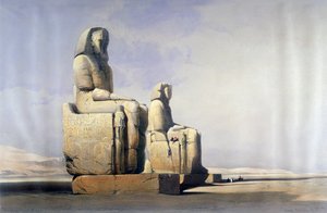 Thèbes, 4 décembre 1838, 19ème siècle - David Roberts