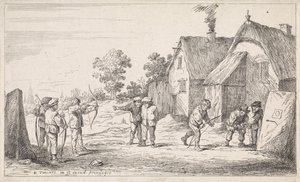 Archers (Scènes de genre en plein air) - David Teniers (II)