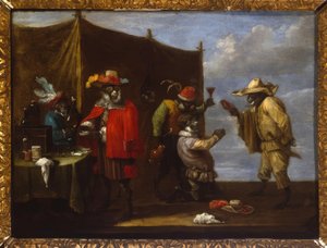 Singerie - David Teniers the Younger