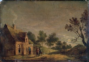 Une taverne la nuit, 17ème siècle