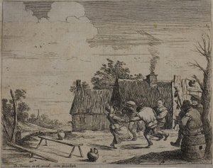 Danse en cercle - David Teniers the Younger