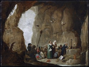 La tentation de saint Antoine - David Teniers the Younger