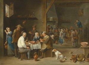 Le dîner au jambon
