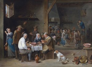 Le dîner au jambon