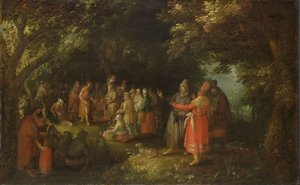 Jean-Baptiste prêchant - David Vinckboons (I)
