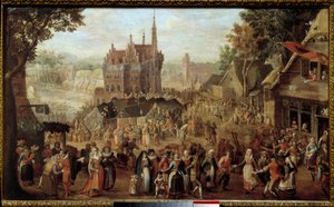 Kermesse à Audenarde (Belgique) - David Vinckboons