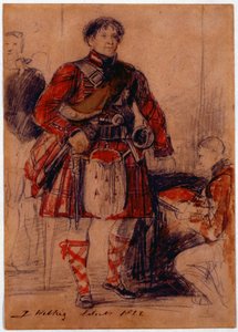 George IV en costume écossais au palais de Holyrood, 1822 - David Wilkie
