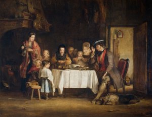 La Grâce avant le Repas, 1839