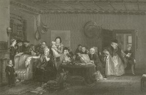 Lecture du testament - David Wilkie