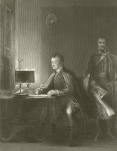 Le Duc de Wellington écrivant ses dépêches - David Wilkie