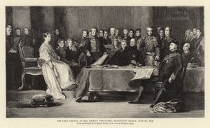 Le premier conseil de Sa Majesté la Reine, palais de Kensington, 20 juin 1837 - David Wilkie