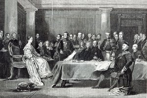 Le premier conseil de la reine, de 