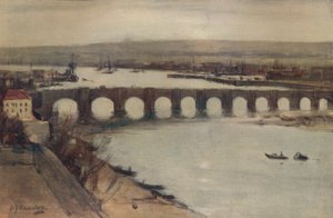 Pont de Berwick, vers 1912-1915