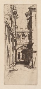 Dans le château de Stirling ou Un palais écossais, 1899 - David Young Cameron