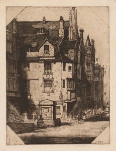 Maison de John Knox, 1905 - David Young Cameron