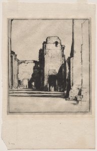 Tepidarium, thermes de Caracalla
