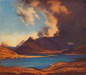 Les Ombres de Glencoe, 1925 - David Young Cameron