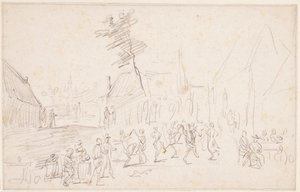 Un mariage paysan - David Teniers the Younger