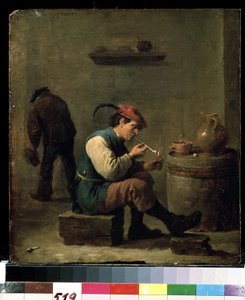 Un fumeur - David Teniers the Younger