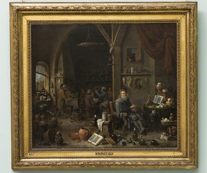 Un alchimiste - David Teniers the Younger