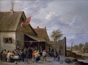 Kermesse le jour de la Saint-Georges - David Teniers the Younger