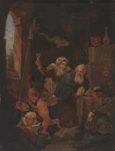 La Tentation de Saint Antoine - David Teniers the Younger