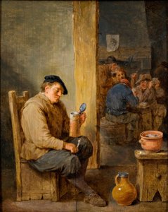 La chope vide - David the Younger Teniers