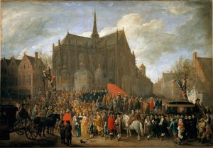 Le jeu du papegai à Bruxelles - David Teniers the Younger