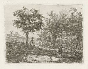 Ferme au bord de l