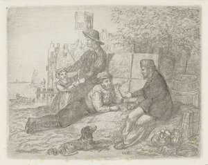 Figures au bord de l