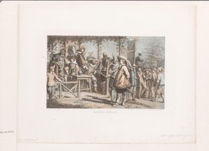 Nobles à une fête de village - David van der Kellen