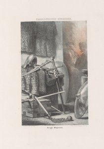 Armes carolingiennes (Antiquités carolingiennes; Armes de guerre) - David van der Kellen