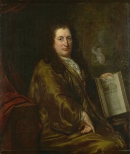 Portrait de Caspar Commelin, libraire, éditeur de journaux et auteur de l